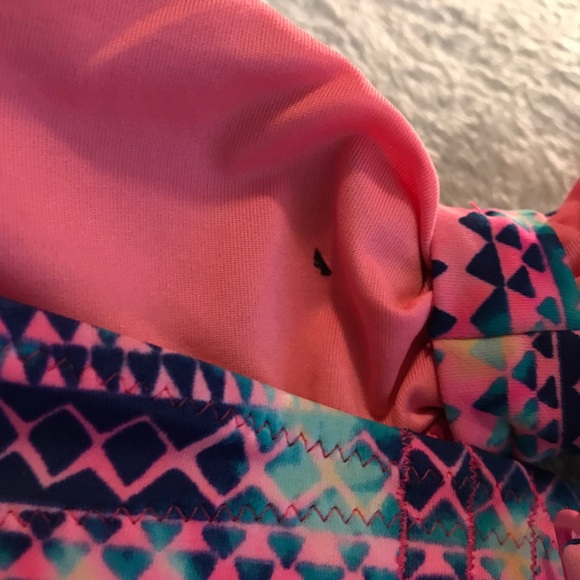 PINK Strapless Bikini Top - Picture 4 of 5